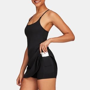 NWOT Halara black workout dress